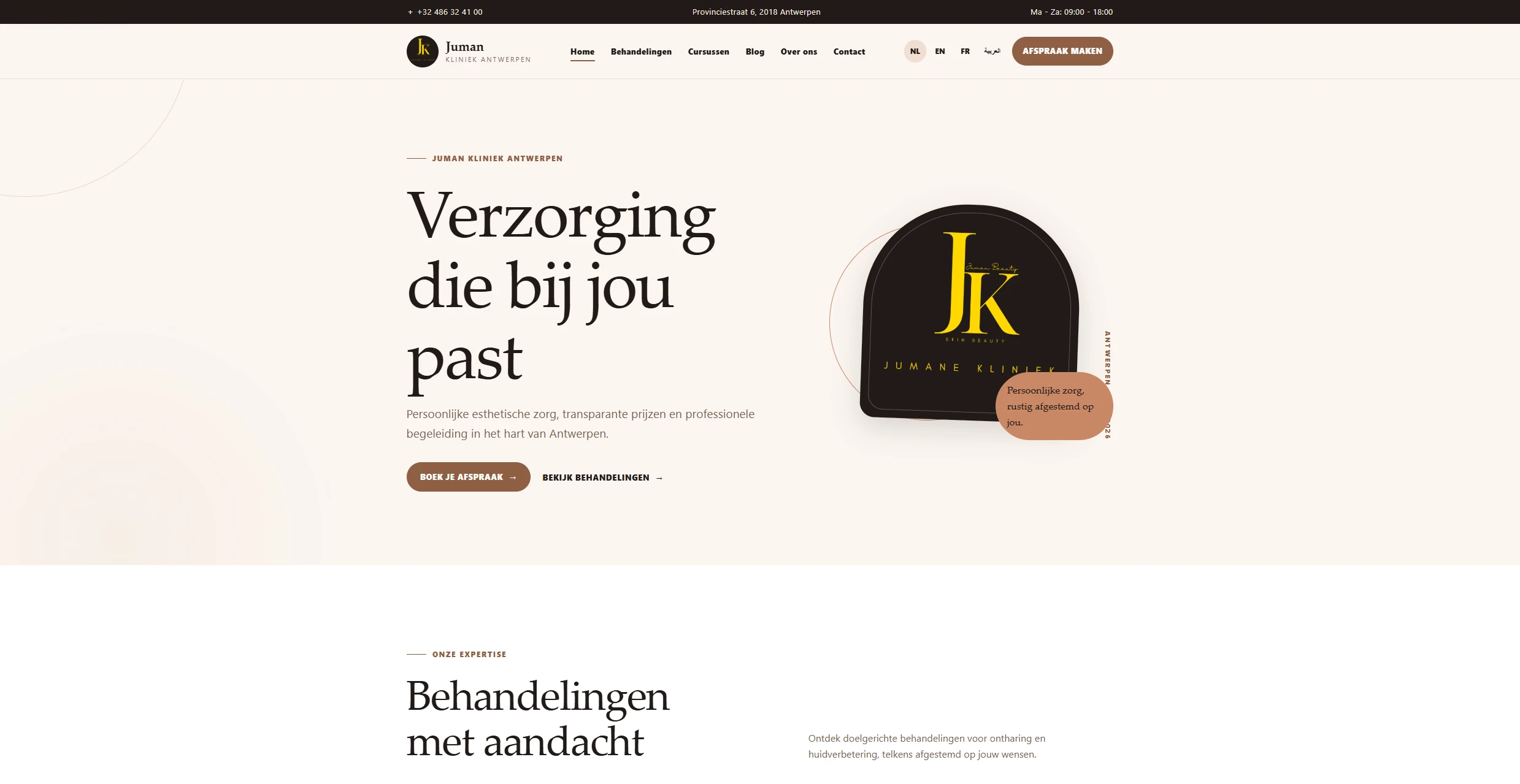 Van WordPress-site naar compleet digitaal clinicplatform.