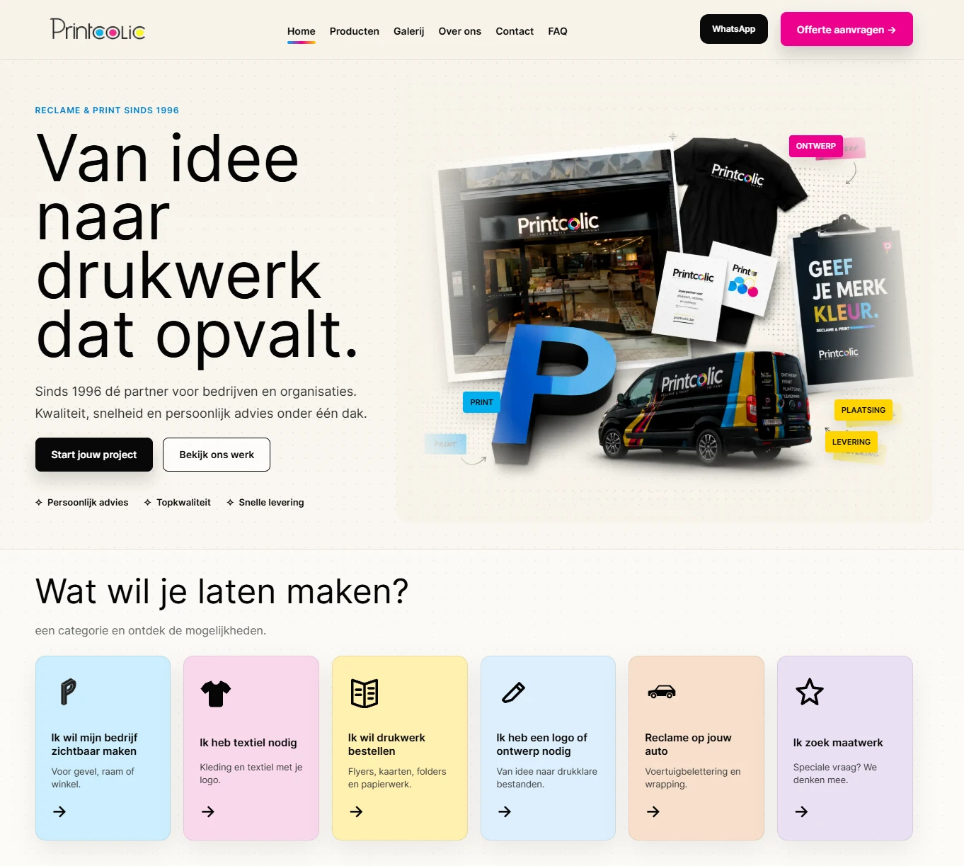 Van eenvoudige Wix-site naar flexibel Laravel-platform.