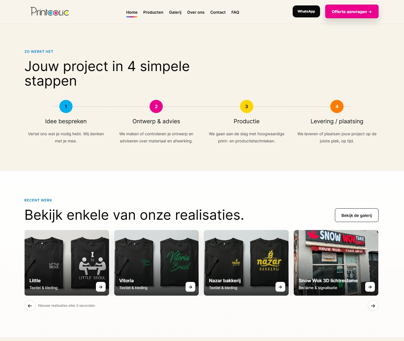 Van eenvoudige Wix-site naar flexibel Laravel-platform.